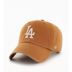 LA dad cap in rust